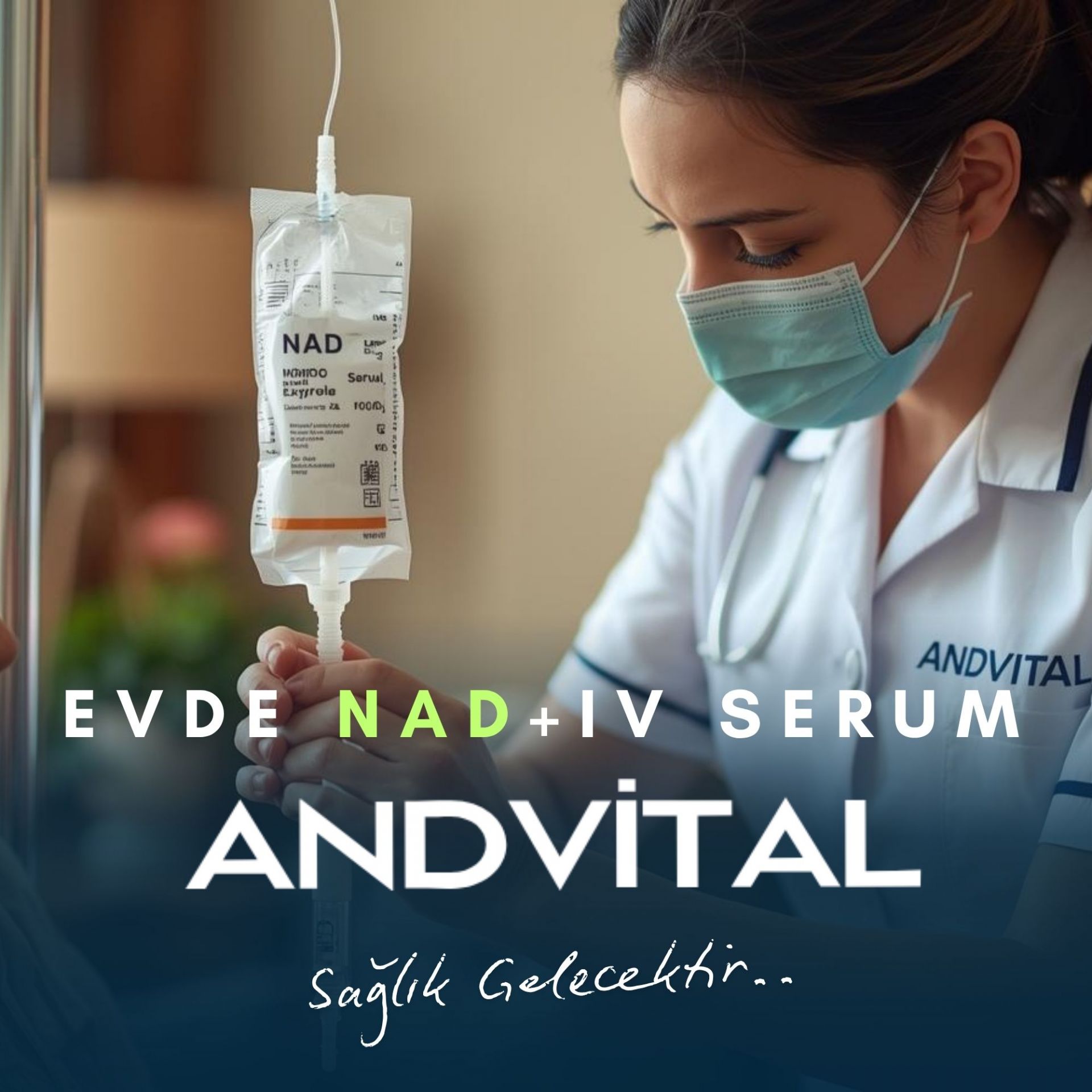 Evde NAD+ IV Tedavisi